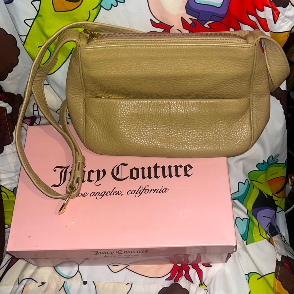 Stone Mountain tan purse in EUC!
